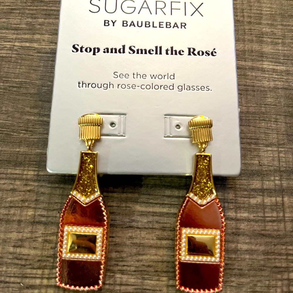 SUGARFIX ROSÉ EARRINGS